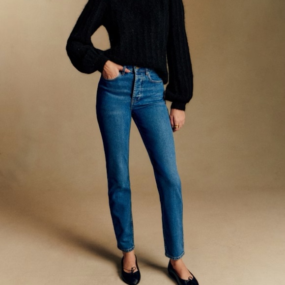 Sezane Brute Sexy Jeans Size 30 NWT - Picture 1 of 11